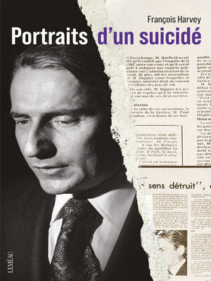 cover image of Portraits d'un suicidé